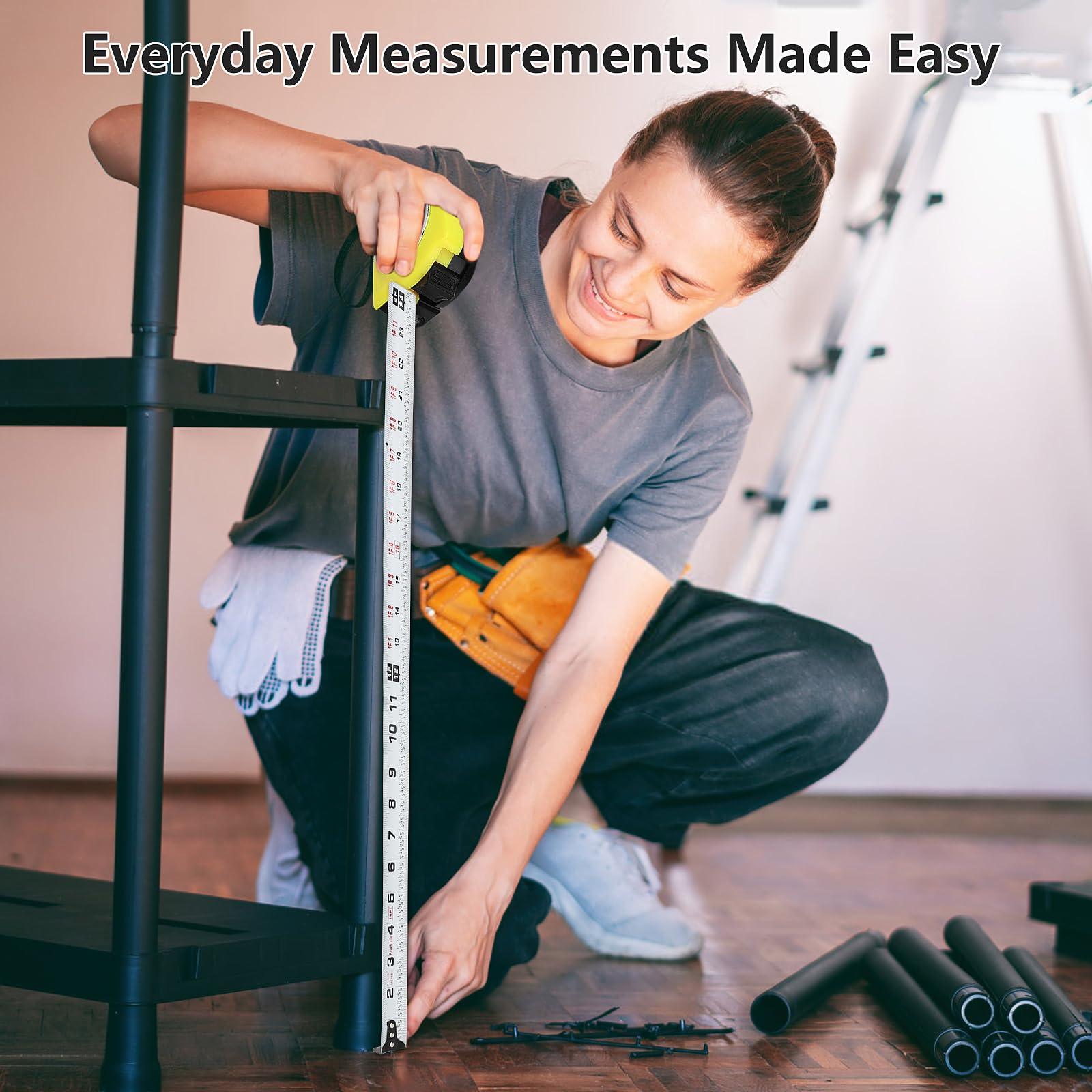 Fractional Tape Measure - 16ft, Easy Read -6