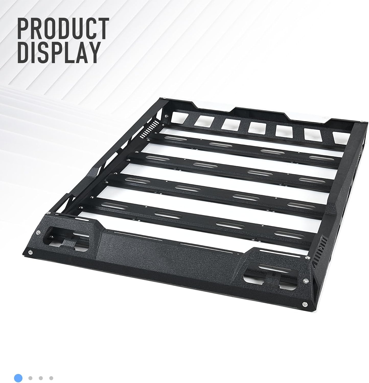 55'' X41'' Roof Rack Cargo Basket, with Cargo Network, Heavy Roof Suitcase Storage Rack, 150 Pounds Capacity Suitable for Car SUV Truck Van