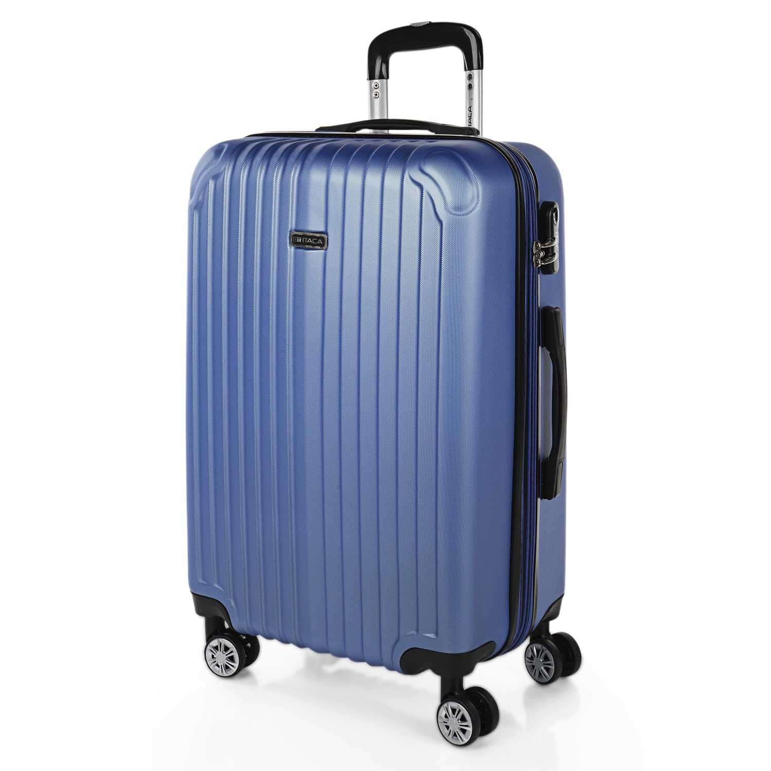 ITACA - Maletas Grandes De Viaje Rígidas Ligeras con 4 Doble Rueda 360° Maleta Grande 23 Kilos Alta Resistencia Extensible Maleta XL Duradera, Mandarina — view 17