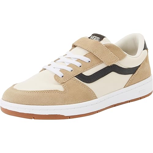 Vans Unisex-Child Ryland Ls V Shoe | Retro Court Sneakers for Boys & Girls, School, Walking & Fashion