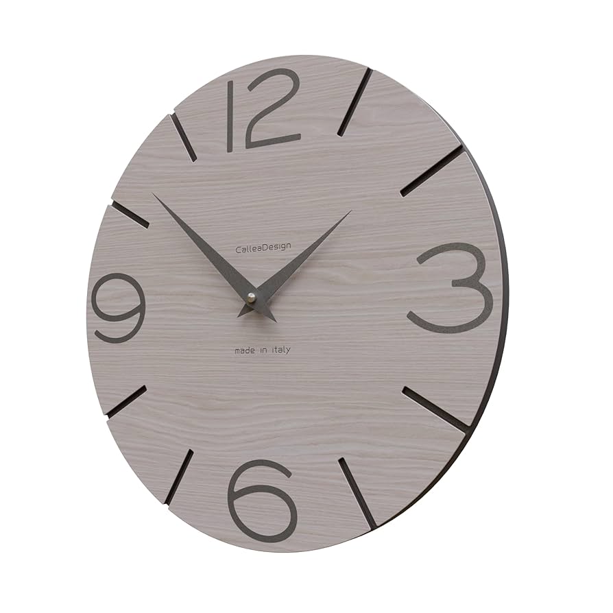 Callea Design ウォールクロック smile 掛け時計 Amazon.co.jp: 【 世界10カ国以上で愛される × 35色から選べる