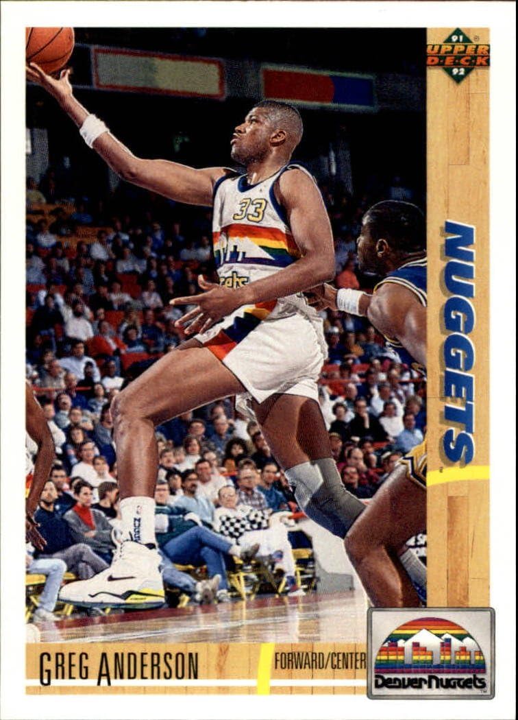 1991 Upper Deck Basketball Card (199192) 314 Greg