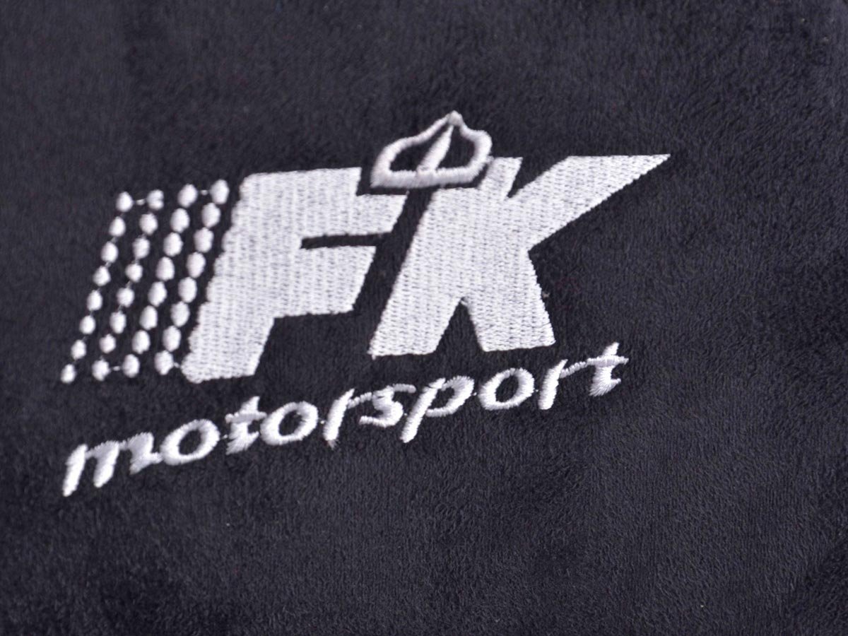 FK-Automotive, set di sedili sportivi Chicago 1 sinistro e 1 destro, colore: blu e nero