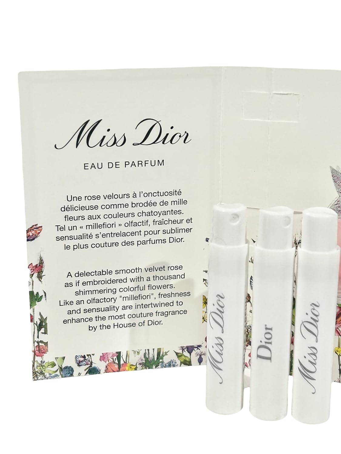 Dior Sample Perfume Miss Sample Women 1 ml / 0.03 fl oz Set of 3 - Image 4
