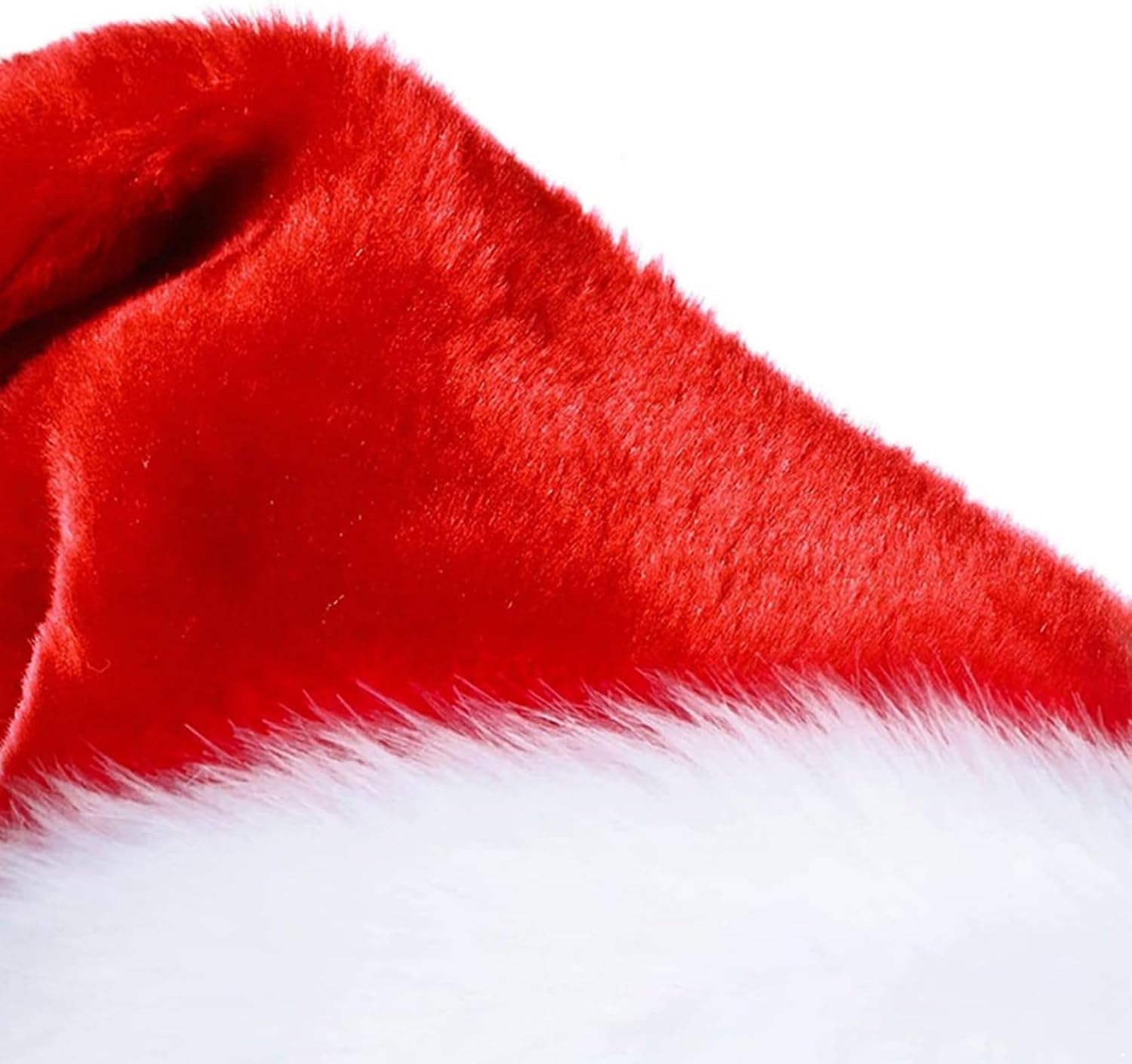 Lorilida Men's Sexy Velvet Santa Claus Christmas Boxer Shorts Underwear Xmas Holiday Trunks Underpants