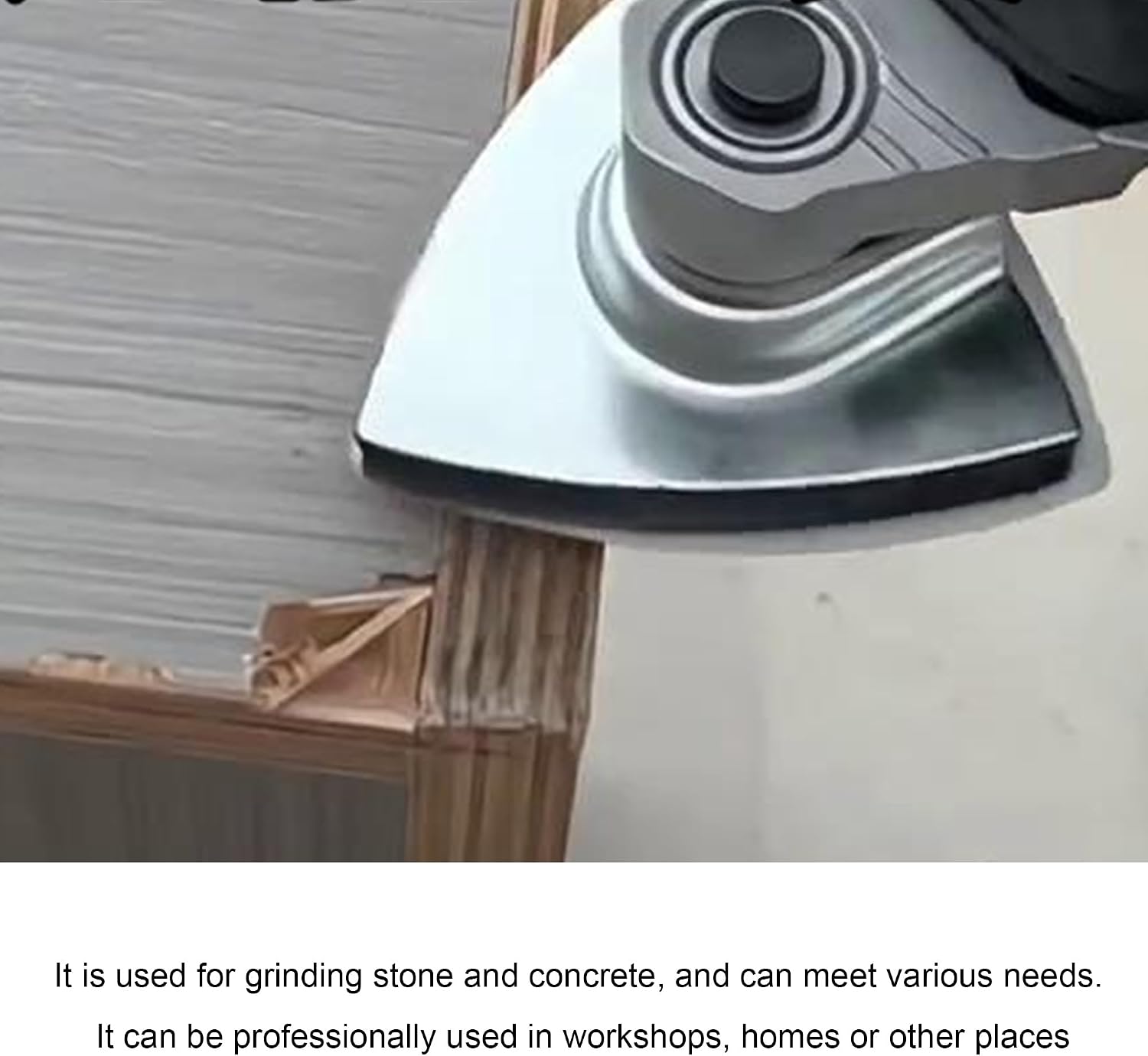 CNBTR 80mm Oscillating Multi Tool Triangle Carbide Rasp for Grinding Stone Set of 20