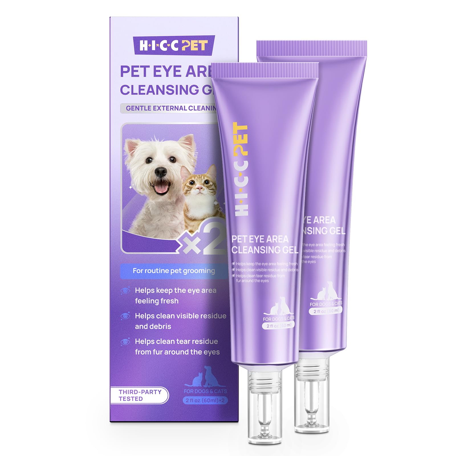 HICC PET Dog Eye Area Gel