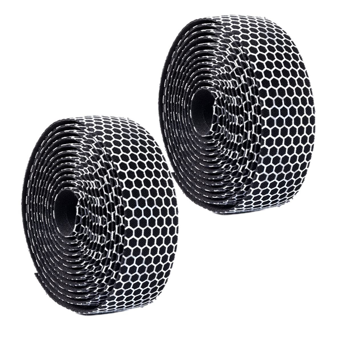 Bike Handlebar Tapes, Road Bicycle Bar Tape, Handle Wraps 2 Rolls for Road Bikes and Cycling (White)