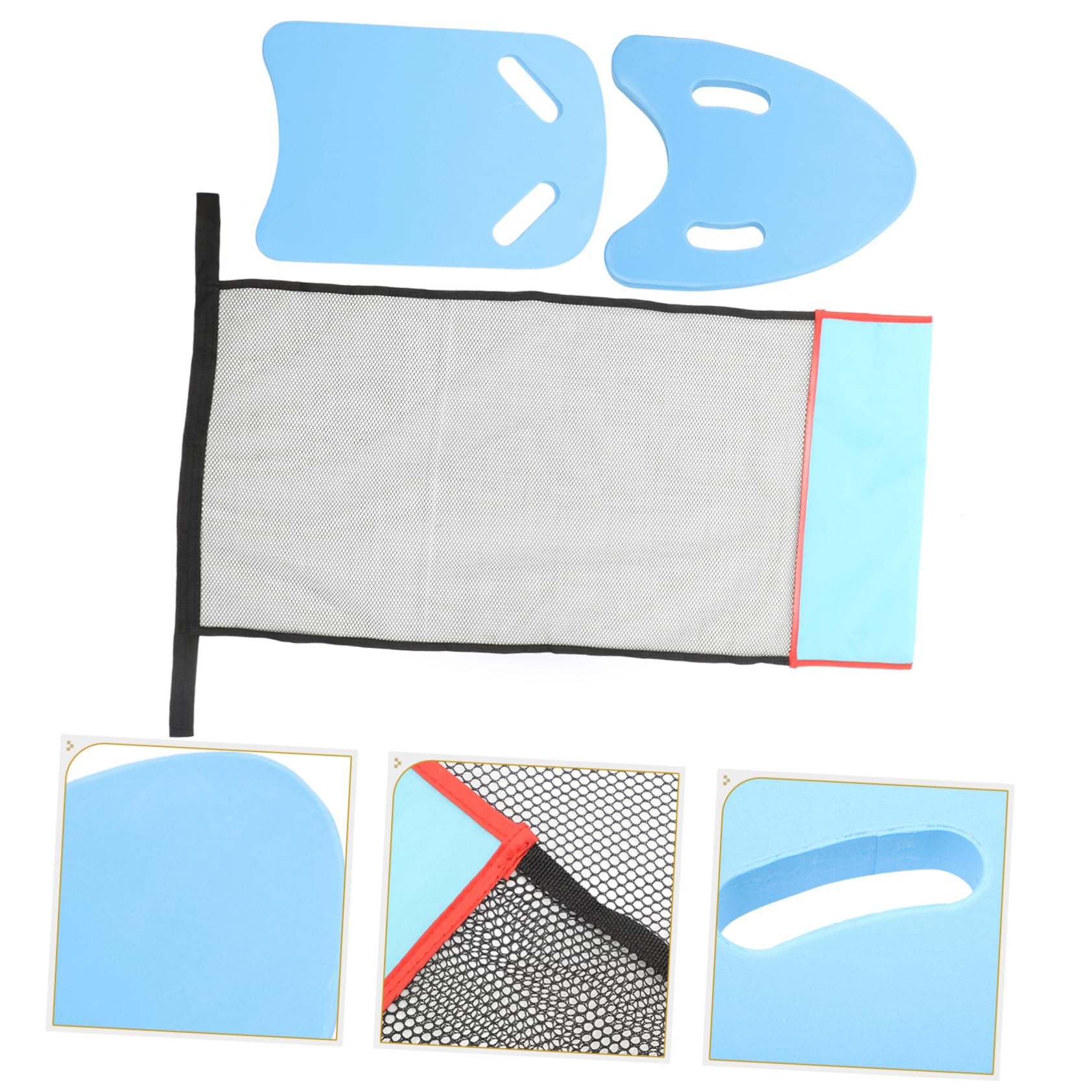 OSOLADY 1 Set Swimming Board Three Piece Set Training Swim Learn Kick Beginner Fin Small Practical Swimming Board Swimming Equipment Convenient Swim Board Sky-Blue