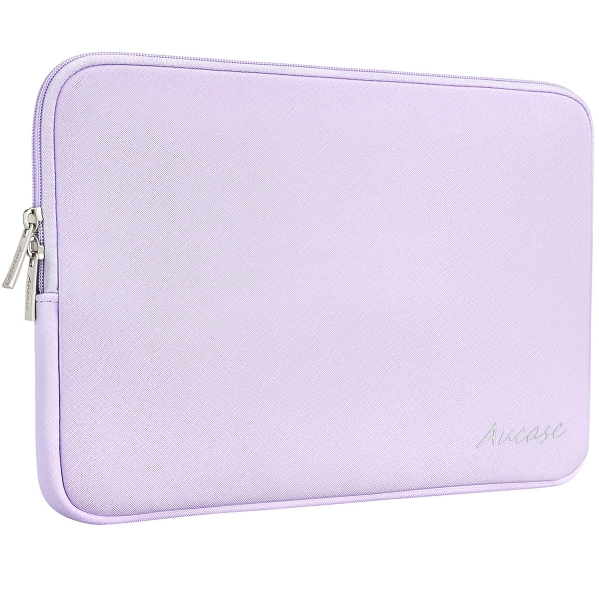 Aucase Schutzhülle 13-14 Zoll Laptop Hülle Leder für MacBook