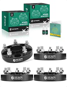 YHTAUTO 1" Hubcentric Wheel Spacers 5x114.3mm with M12x1.5 Studs (4pcs)