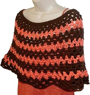 Womens Poncho, Autumn Poncho, Crochet Capelet, Autumn Fashion Wrap, Cloak, Shoulder Wrap, Womens Shawl, Crochet Shawl, Womens Cowl - Buy now