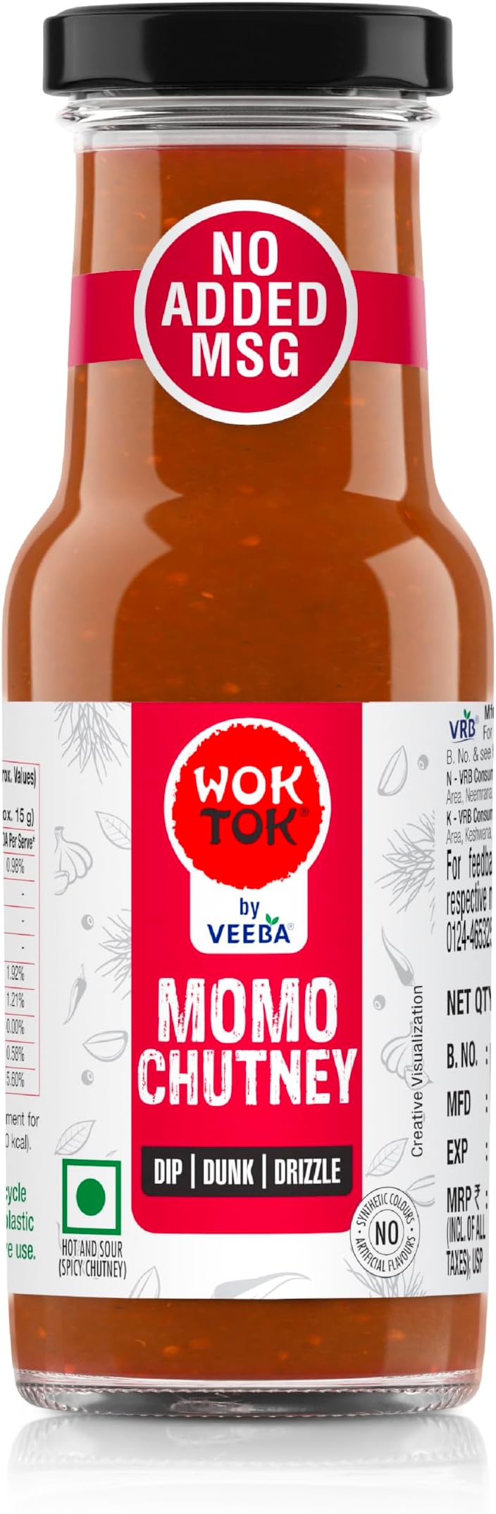 Wok Tok Momo Chutney 225 Gm