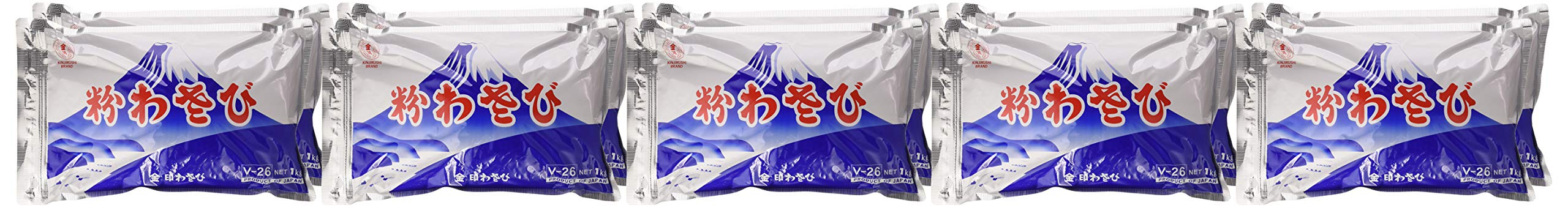 Kinjirushi, Waabi en polvo - 10 de 1000 gr. (Total 10000 gr.)