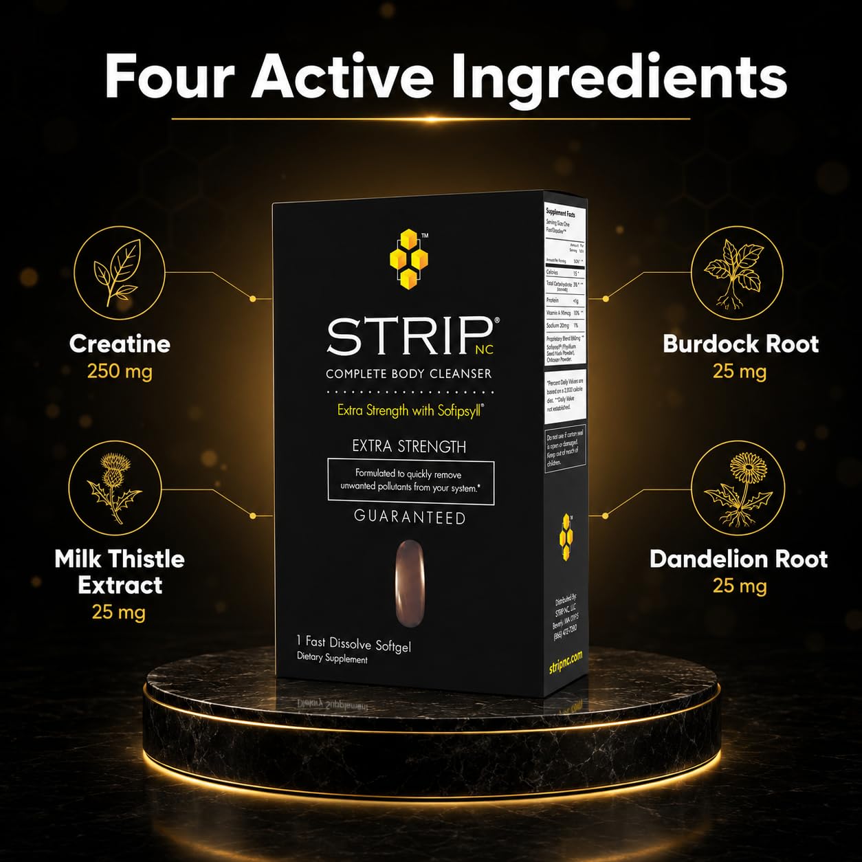 Strip NC Extra Strength Complete Body Cleanser - 1 Fast Dissolve Softgel — Amazon image 4
