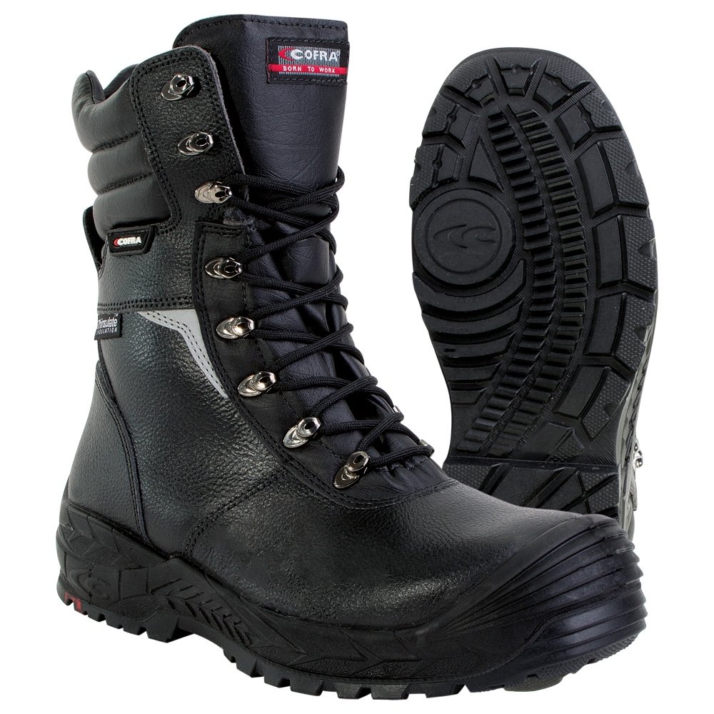 Cofra 13600-000.W40 BRAGI S3 CI HRO SRC Sicherheitsstiefel, Schwarz, Größe 40