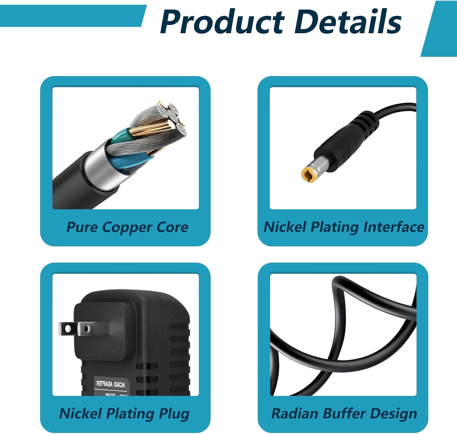Replacement 25.2V 1A Charger for Segway Ninebot E2 E2 Plus C2 Pro Zing | Compatible with Segway Ninebot C2 Lite Zing E8 E10 E12 C8 C9 C10 C15 C20 C2, 21.6V Lithium 5.5x2.1mm Over-Charge Protection