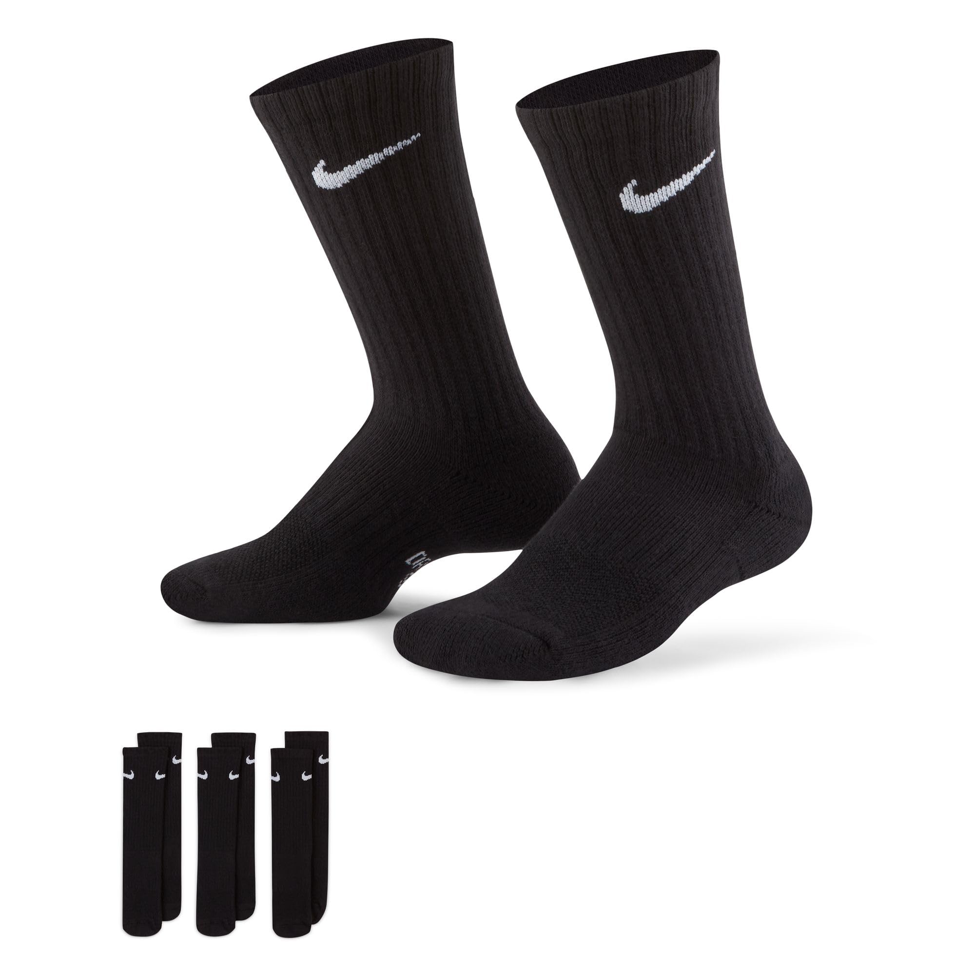 Amazon.co.jp: ナイキ（NIKE） 3足組 YA パーフクッション クルー