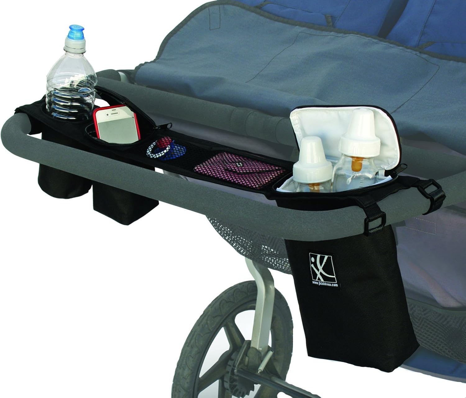 double pram caddy