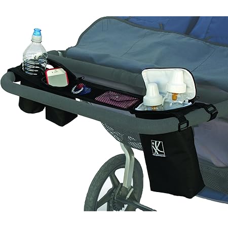 double stroller parent console