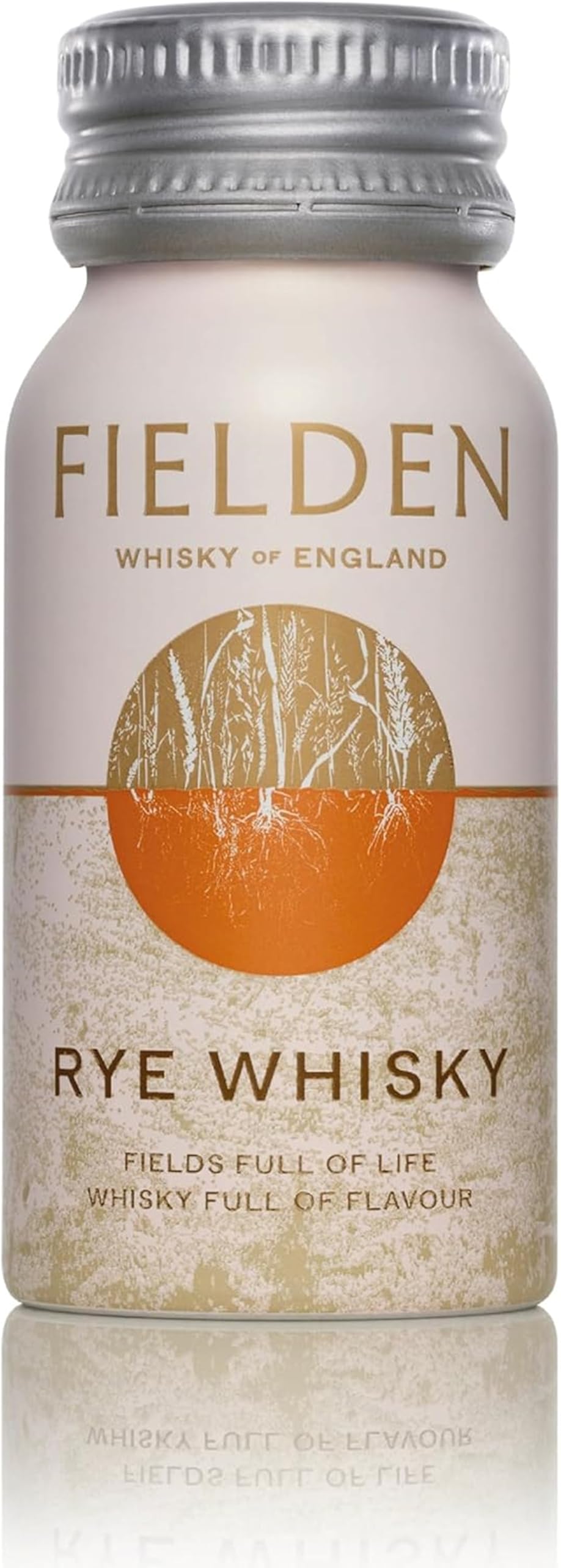 Rye Whisky AluMini 5cl Heritage Grain Perfection, English Craftsmanship, Small Batch Distilled, Robust and Complex English Whisky - Buttery and Caramel Tones - 48% ABV