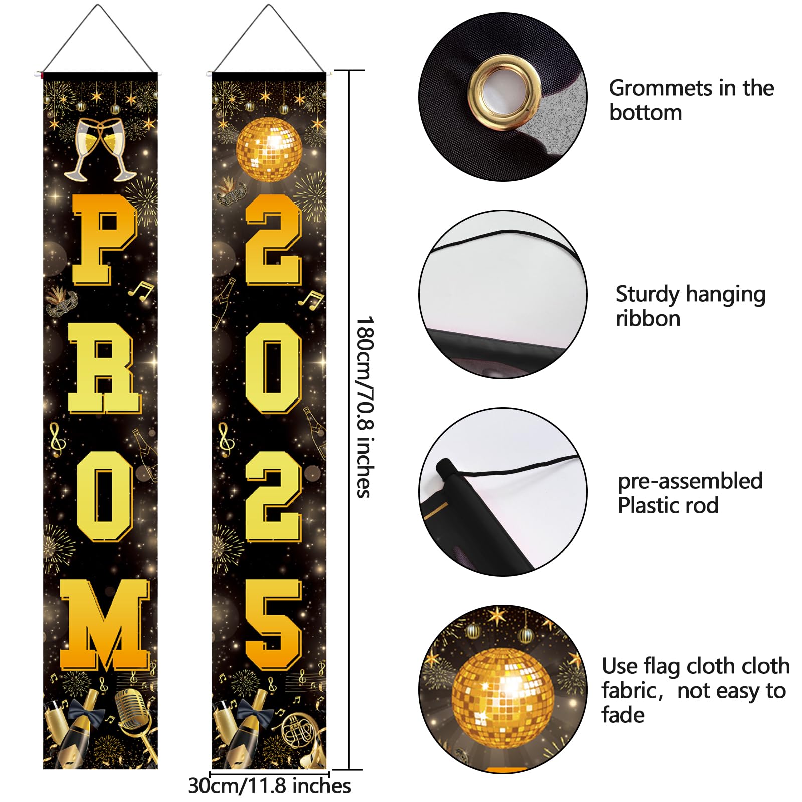 Prom 2026 Graduation Door Banner - Image 3