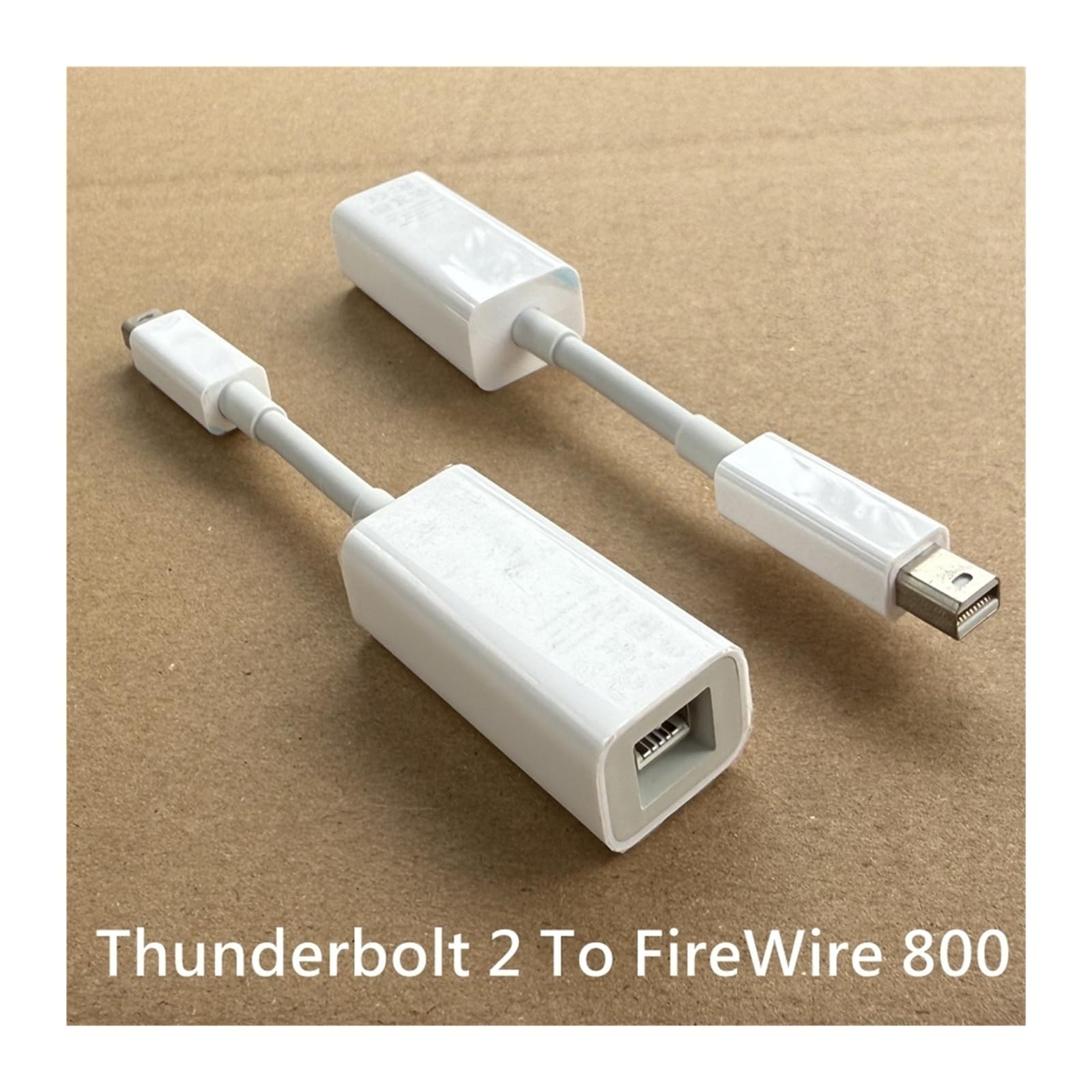 Adaptateur Thunderbolt 2 vers FireWire 800 A1463 vers Fire 1394B adapté aux Ordinateurs Mac équipés de Ports