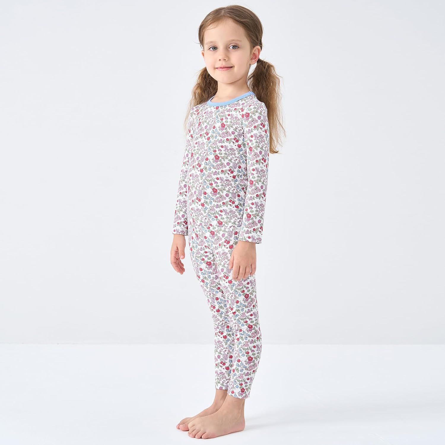 pureborn Baby Toddler Kids Viscose from Bamboo Pajamas Set Pjs 2pcs 18M-8Y - Image 2