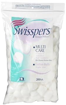Swisspers Multicare Cotton Balls, 200 Count