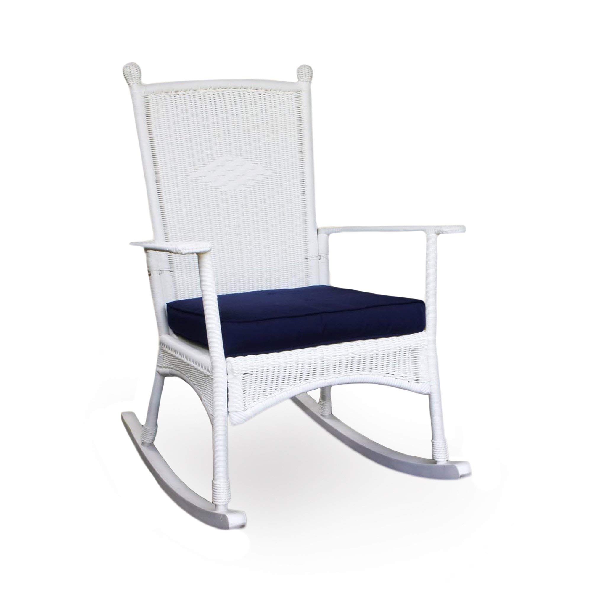 Amazon.com : Tortuga Outdoor Portside Classic Rocking Chair, White ...
