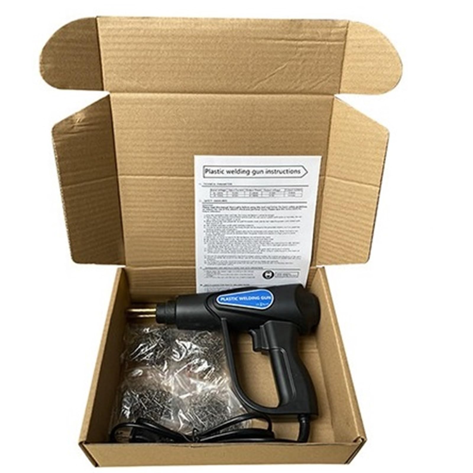 Cucitrice a caldo da 50 W/70 W, saldatrice per plastica, utensili da garage, strumento per saldatura a punti metallici Kit Riparazione Paraurti Auto