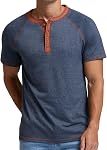 Sailwind Men's Henley Long Sleeve T-Shirt Cotton Casual Shirt
