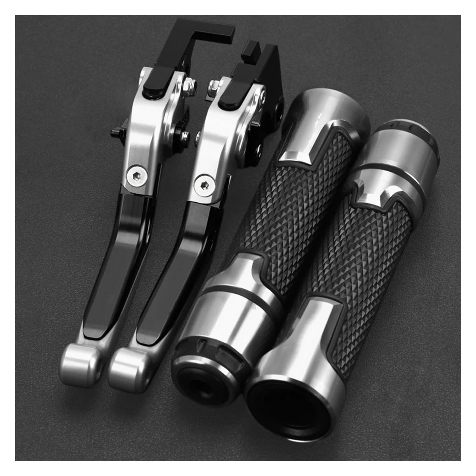 Hguvsjd H Guvsjd For Kawasaki Z750 2007 2008 2009 2010 2011 2012 Motorcycle Adjustable Brake Clutc Levers Andlebar And Grips Motorcycle Brake Lever(H)