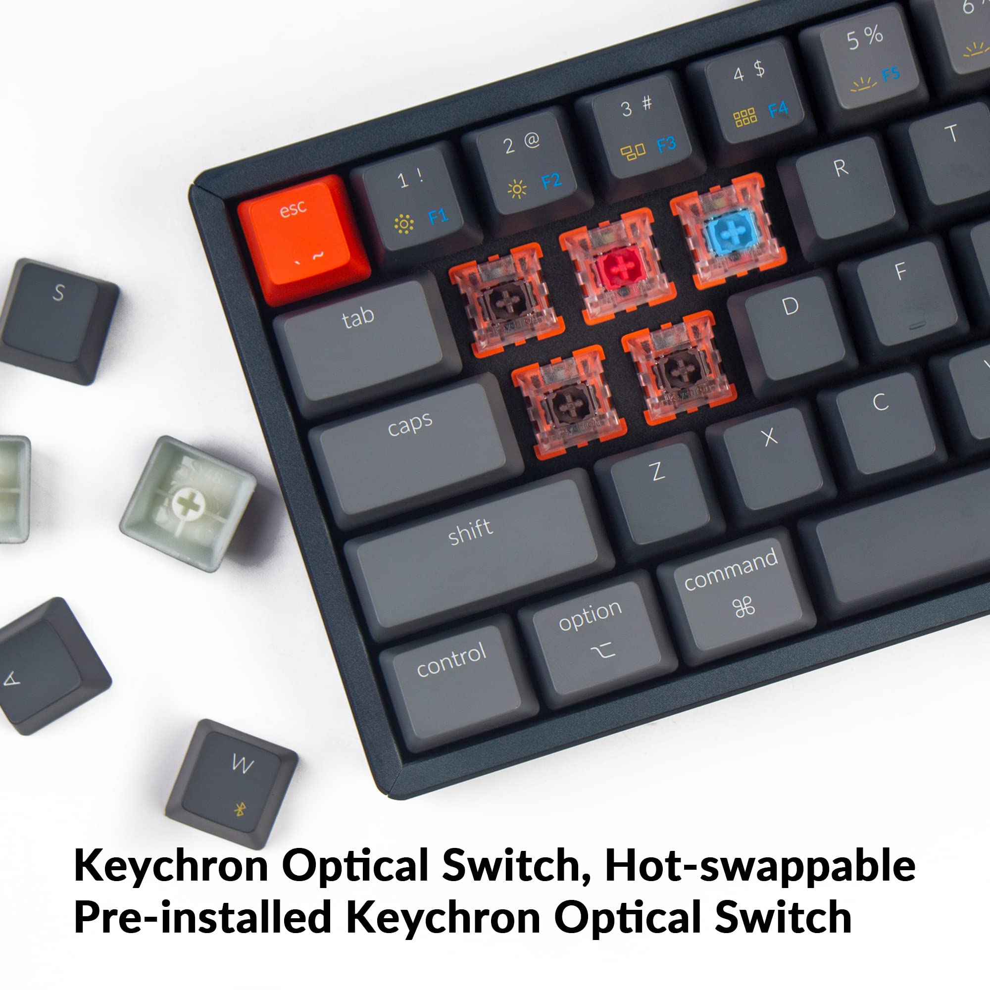 Amazon.in: Buy Keychron K12 60% Layout Bluetooth Wireless/Wired
