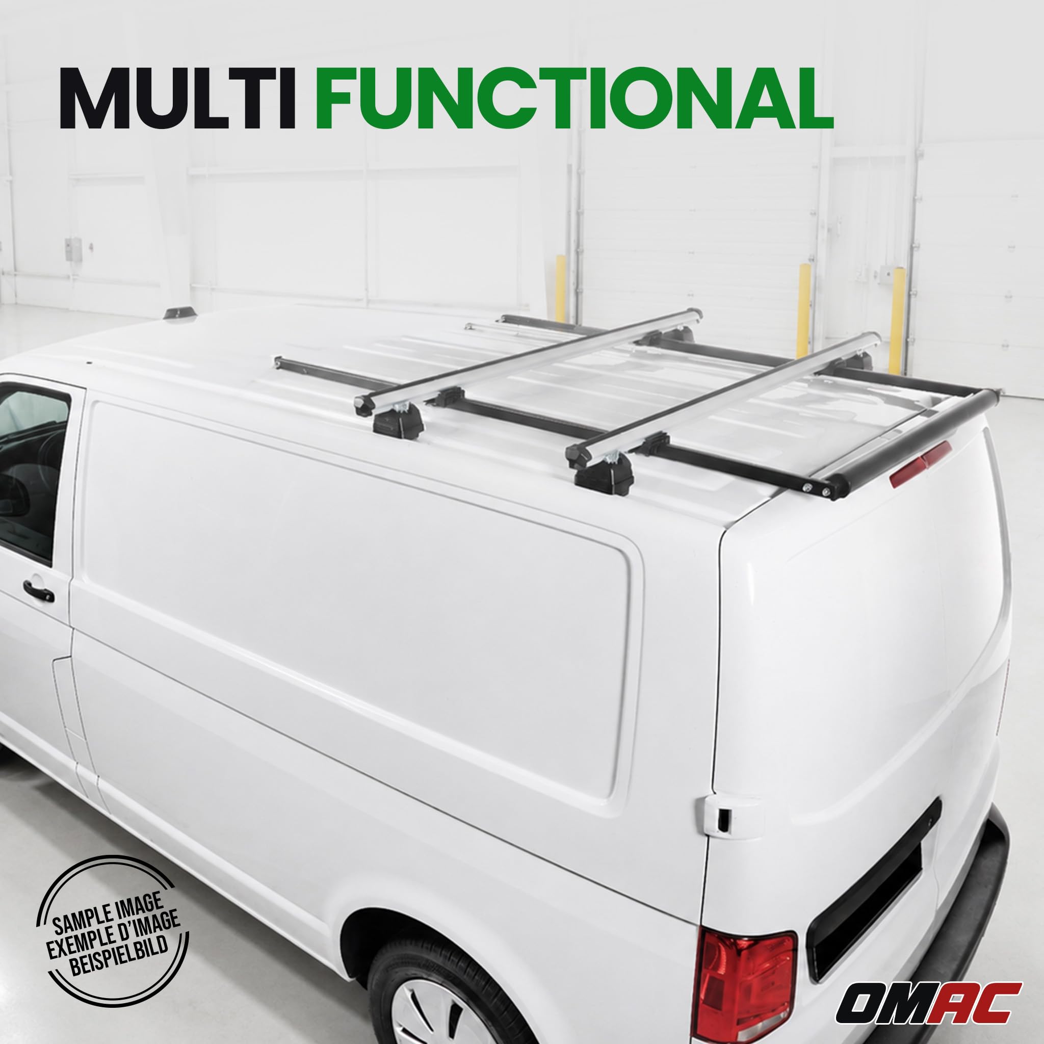 OMAC Dachträger für VW Transporter T7 2024-2026 H1 1-Träger Aluminium