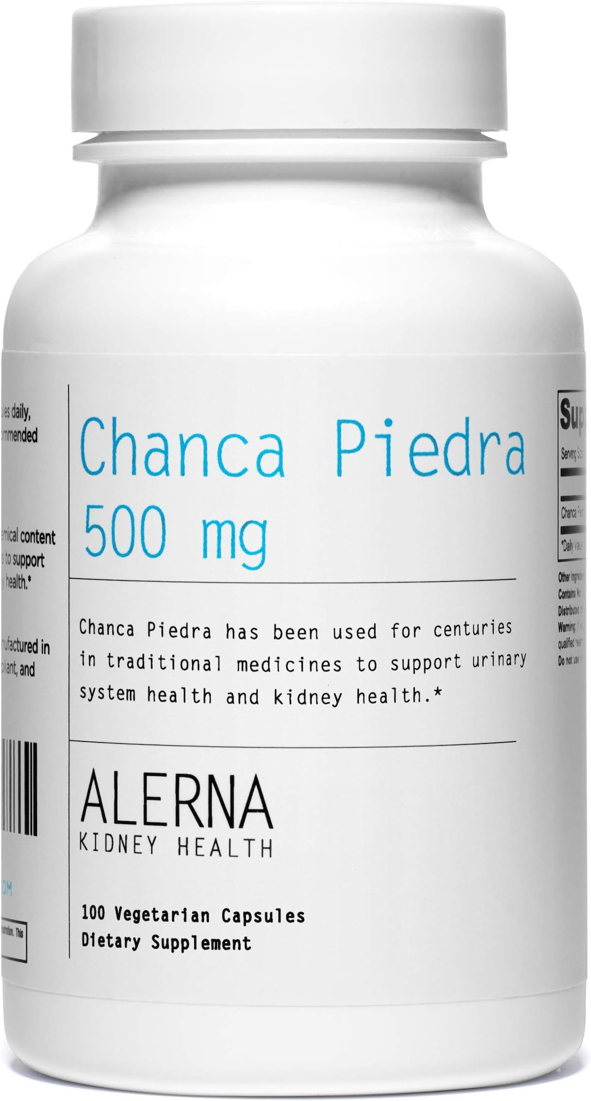 Chanca Piedra 500 mg - Stone Crusher, Dissolver, Gallbladder Support Supplement - 100 Vegetarian Capsules