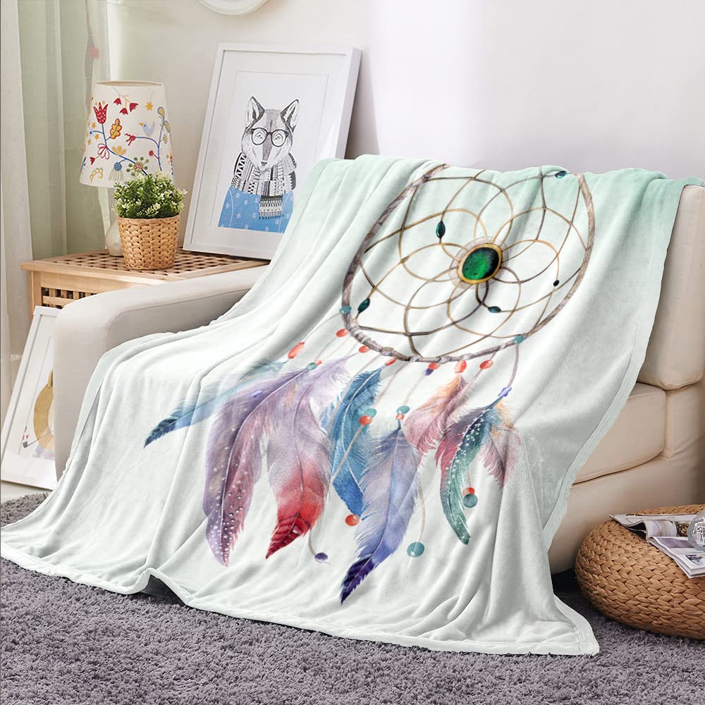 3D Plaid Couverture Polaire En Flanelle, Treer Imprimé De Loup Couverture De Canapé Jeté De Lit Couverture De Voyage Douce Et Chaude Pour Adultes Et Enfants (150X200cm,Groupe Ethnique