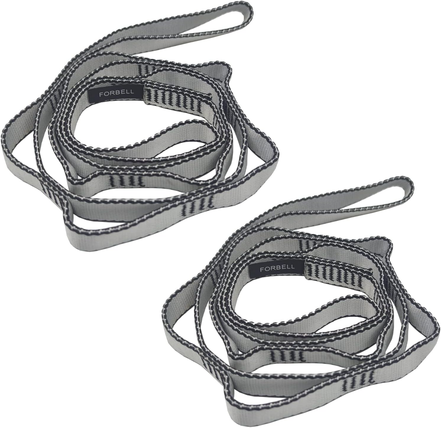 2 pcs Daisy Chains Adjustable Nylon Climbing Straps Yoga Hammock Extension Straps
