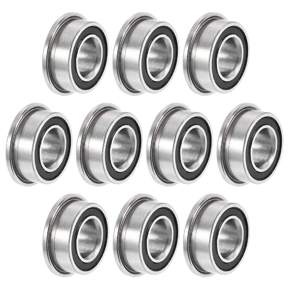 10 Roulements à Bride Céramique Scellés 5x9x3 Mm (MF95-2RSC) - FastEddy Bearings