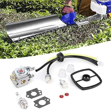 Carburetor Kit for Echo HC1500 Hedge Trimmer 12520005962 Aluminum Material Sturdy and Stable Easy to Install and Replace Compatible with Zama C1U K51