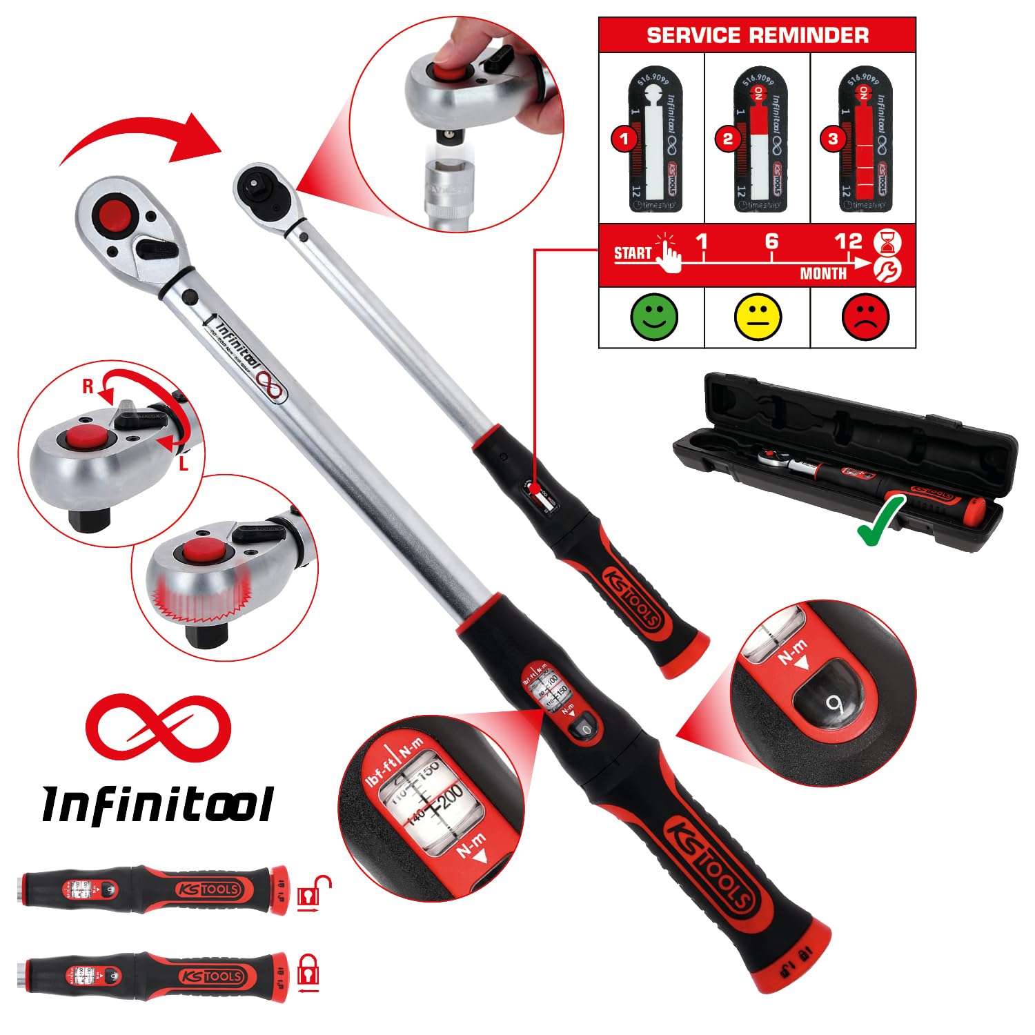 KS TOOLS Clé dynamométrique 516.9042