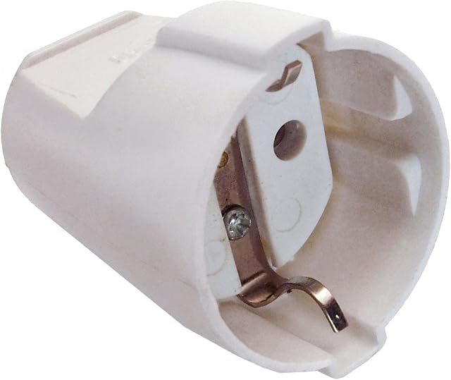 as - Schwabe 45011 Ochronne Wtyczki Pcv Do Użytku Wewnętrznego, 230 V, Biały