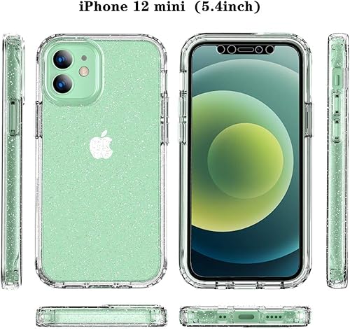 Miniatura 51 de Funda protectora para iPhone 12 Pro Max, 360° de cuerpo completo, resistente, con protector de pantalla para iPhone 12 Pro Max (6.7 pulgadas)
