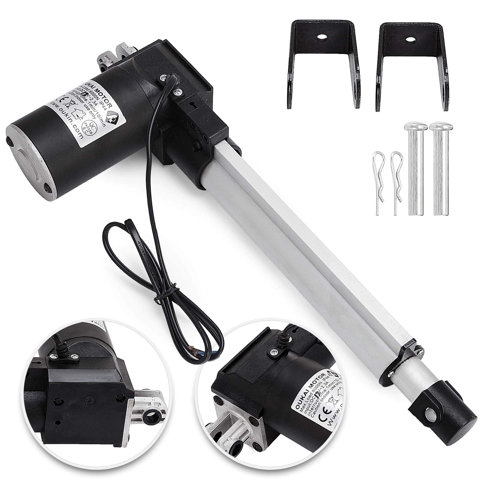 Buy Hopopular 6000N/1320LB Linear Actuator Linear Actuator Stroke DC 12V Electric Motor Stroke
