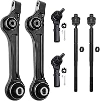 Vista 23 de Detroit Axle - Kit de brazos de control delanteros para Chevy GMC Silverado Sierra 1500 Avalanche Yukon Tahoe Escalade ESV EXT, 2 brazos de control