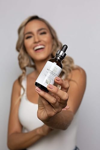 Miniatura 2 de Maximum Slim Fórmula ayurvédica orgánica para el crecimiento del cabello de Noa's Choice para un cabello más completo, más largo, grueso y