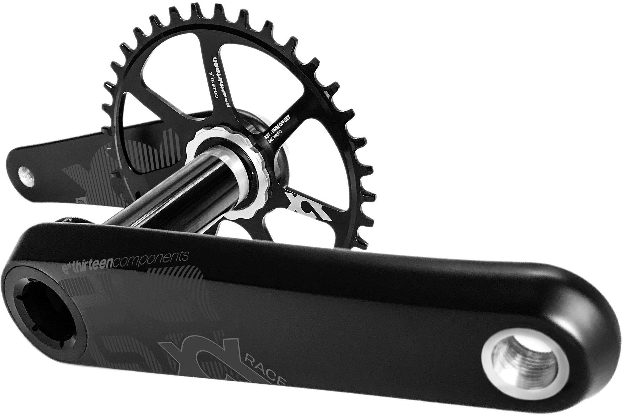 Ethirteen XCX レースカーボンクランク　170mm Amazon | e*thirteen Components XCX レースカーボンクランクアーム