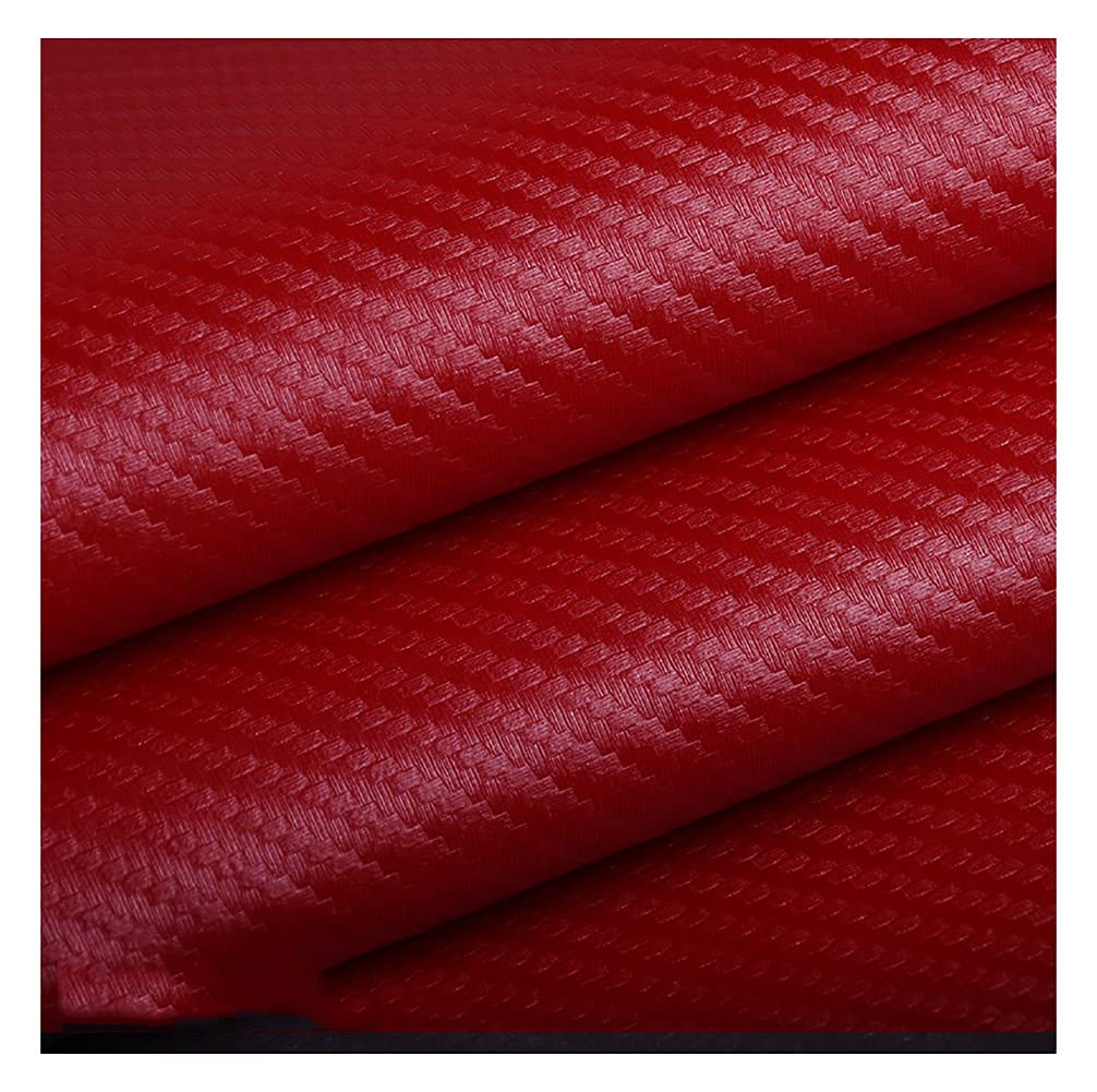 Simili cuir d'ameublement grainé rouge résistant et imperméable pour loisirs créatifs