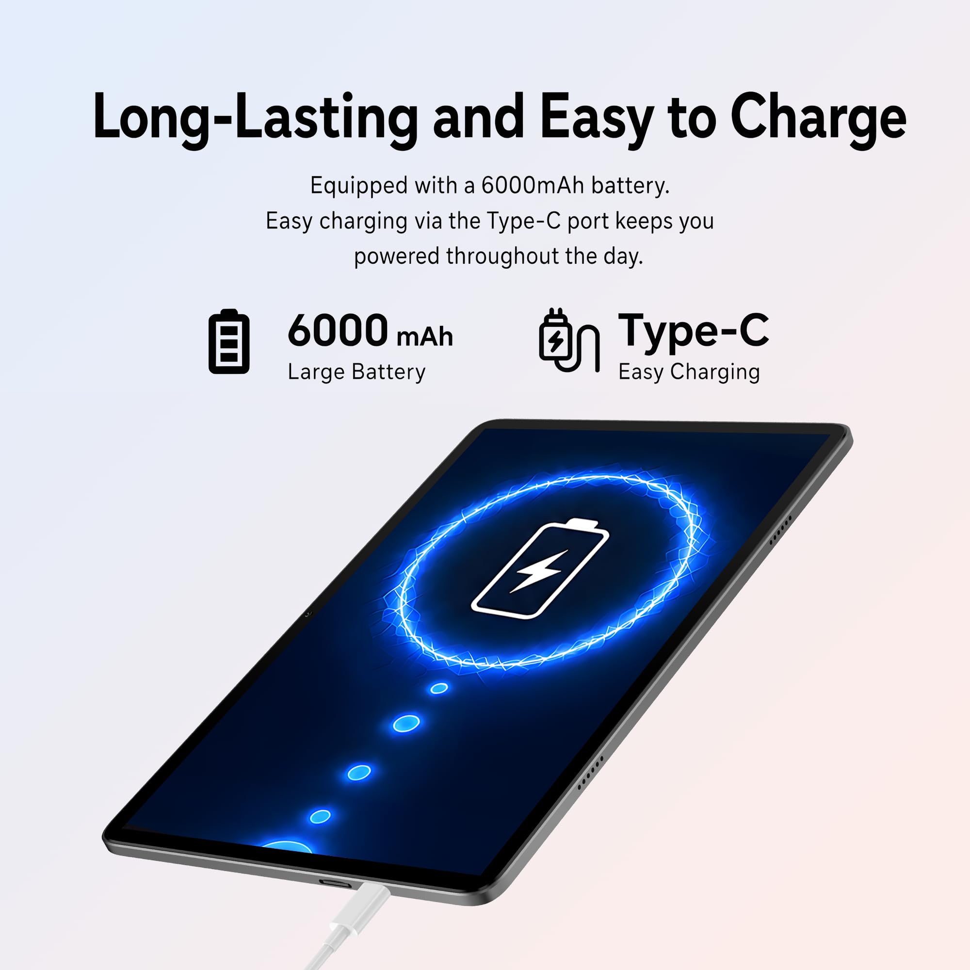 TECLAST Tablet 10 Zoll 120Hz Display, Android 16 Tablets, 16GB+128GB, P30T | 4TB erweiterbar, Octa-Core T7250 CPU mit Gemini AI, Widevine L1 für HD-Streaming, WiFi&BT, GMS, GPS, Hülle & Stift inklusive