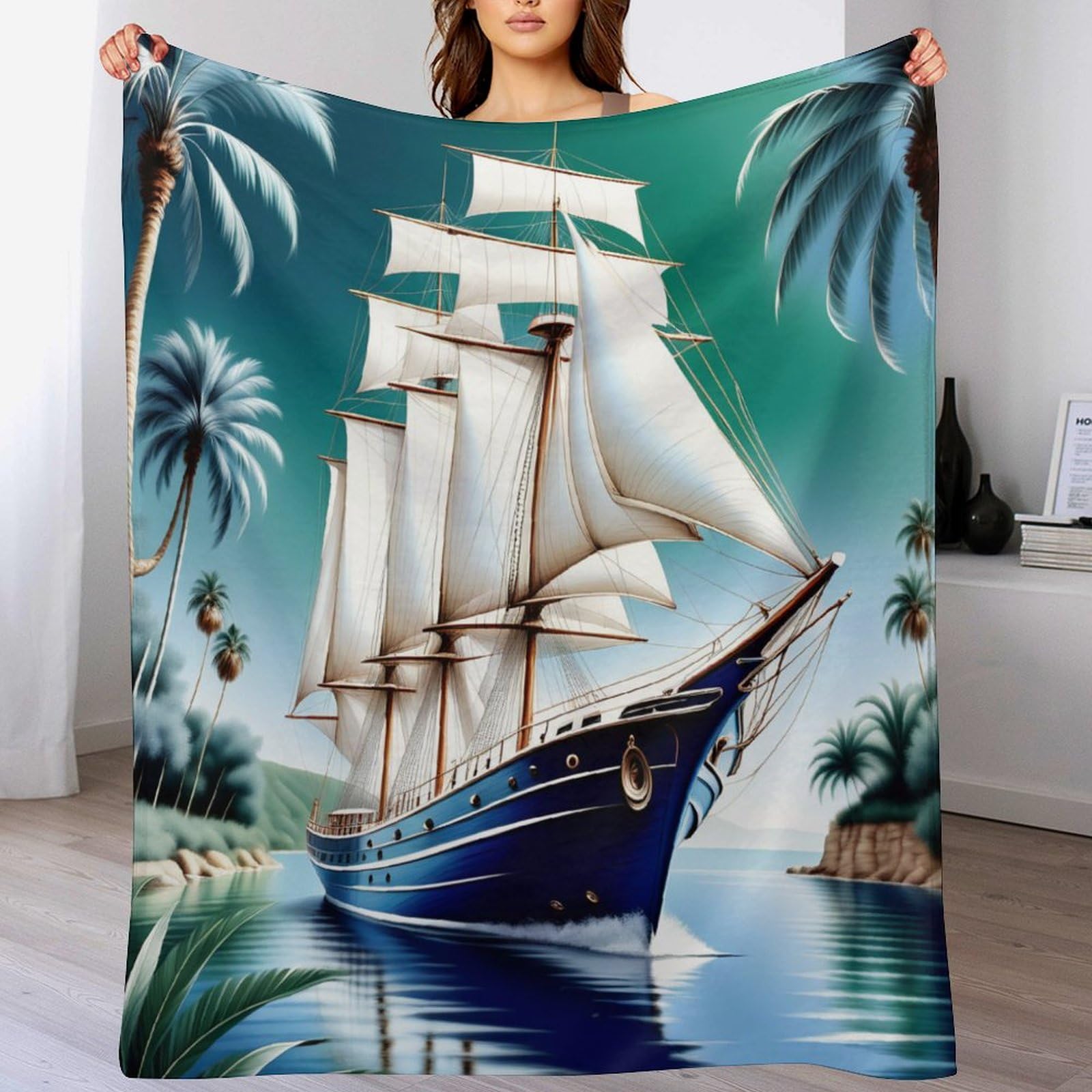 Manta de forro polar de franela suave con textura premium para cama